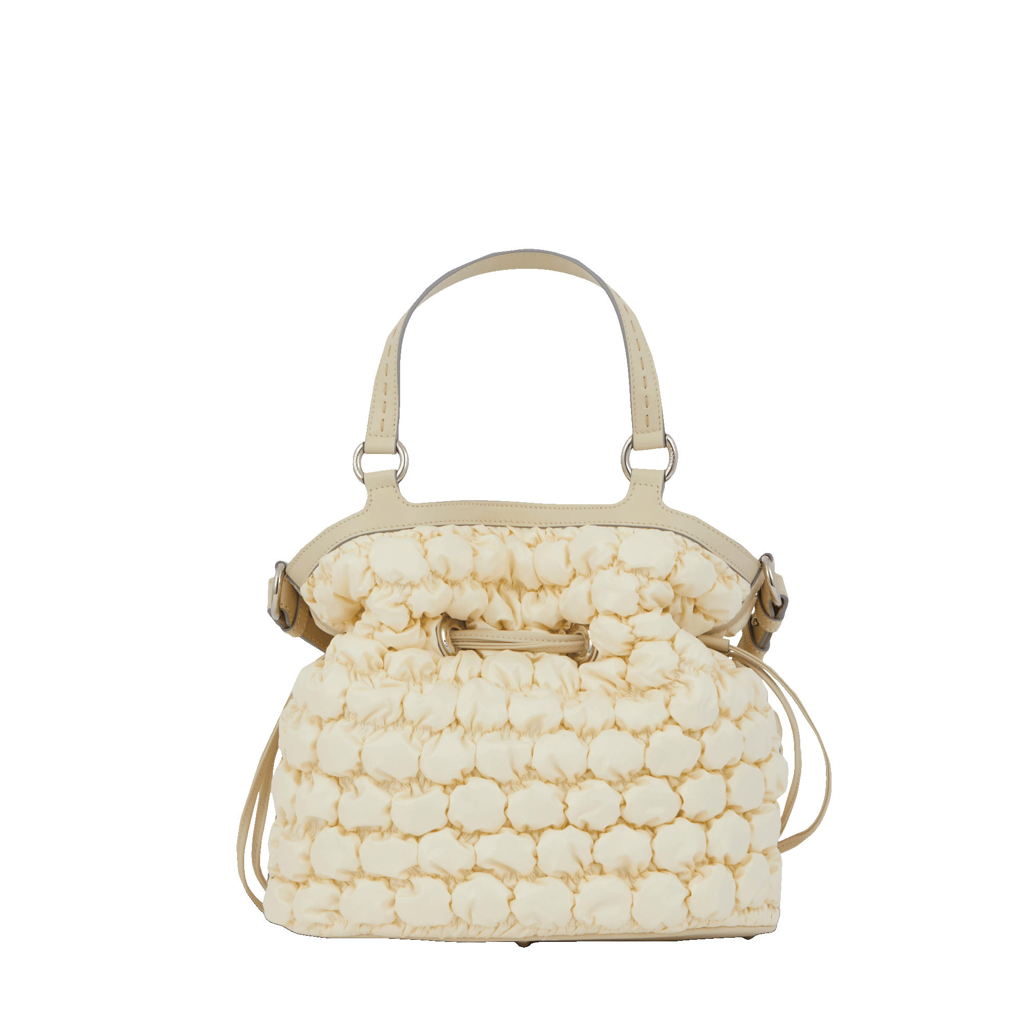 Sac seau Premier Flirt en toile - Crème