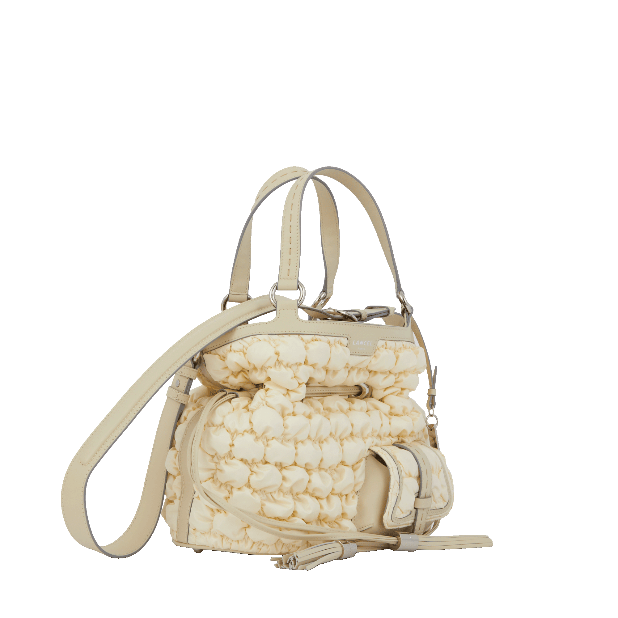 Sac seau Premier Flirt en toile - Crème