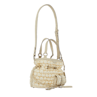 Sac seau Premier Flirt en toile - Crème