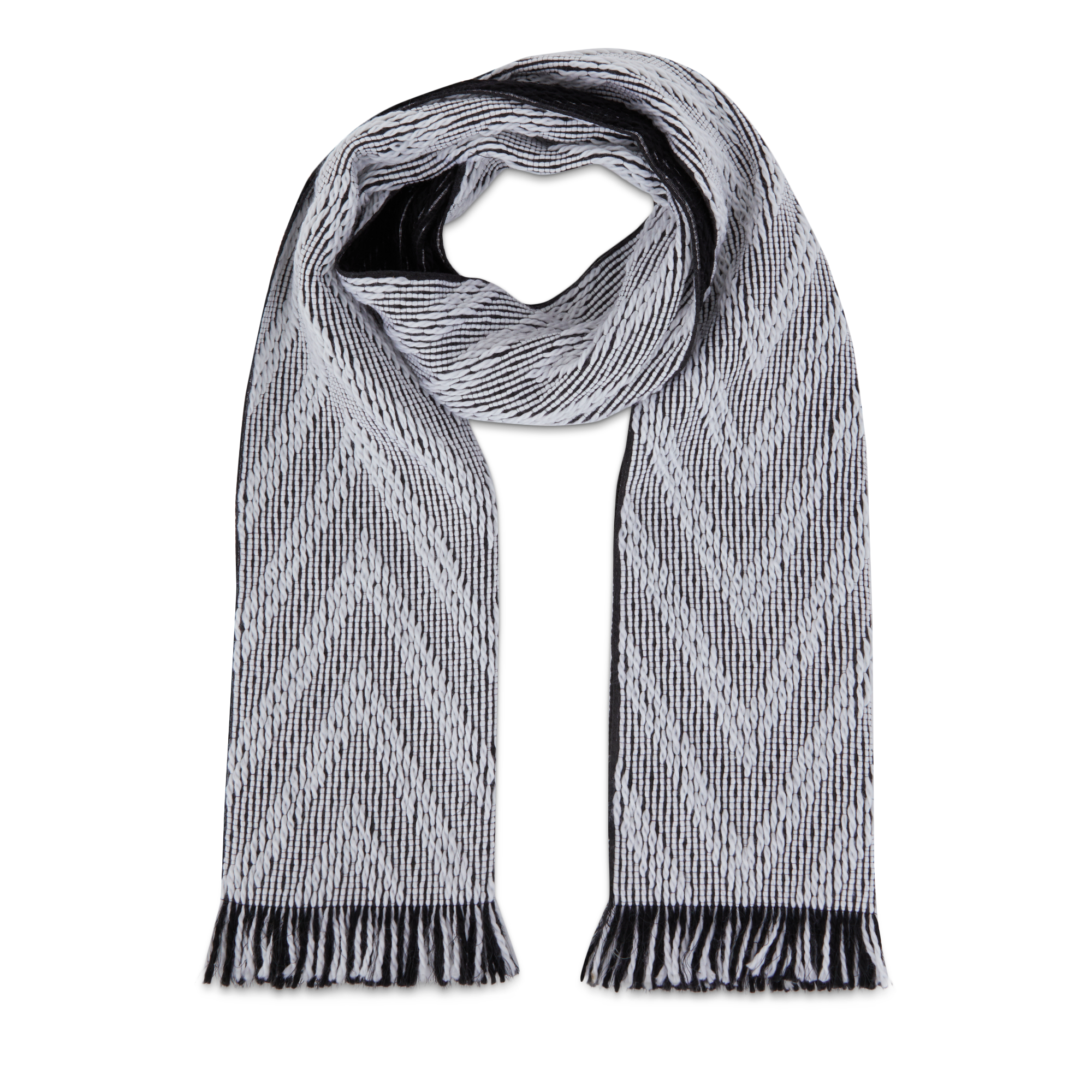 PRIX ARL : 125 // MOTIF CHEVRON - ECH MAILLE FRANGES