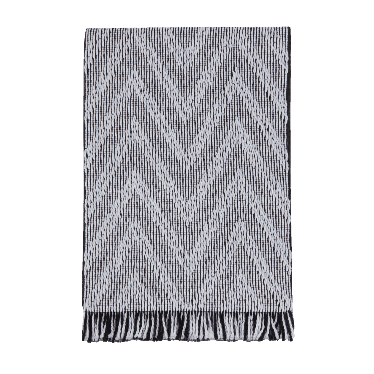 PRIX ARL : 125 // MOTIF CHEVRON - ECH MAILLE FRANGES