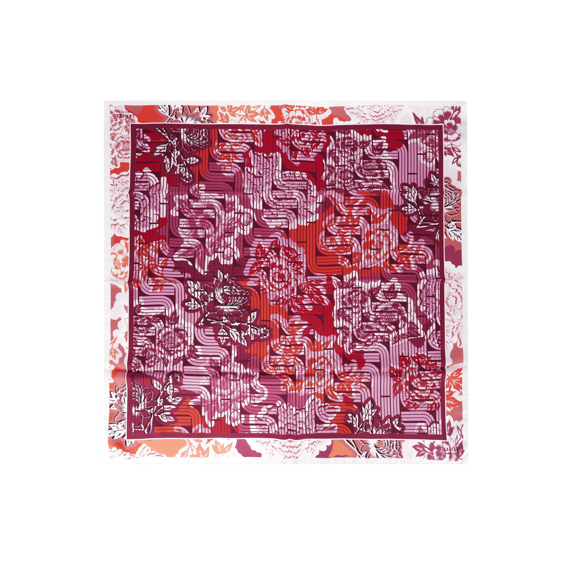 PRIX ARL : 75 // MOTIF PIVOINE OPTICAL - CARRE 90