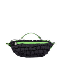 Sac porté croisé zippé S Origami - Multicolore Noir