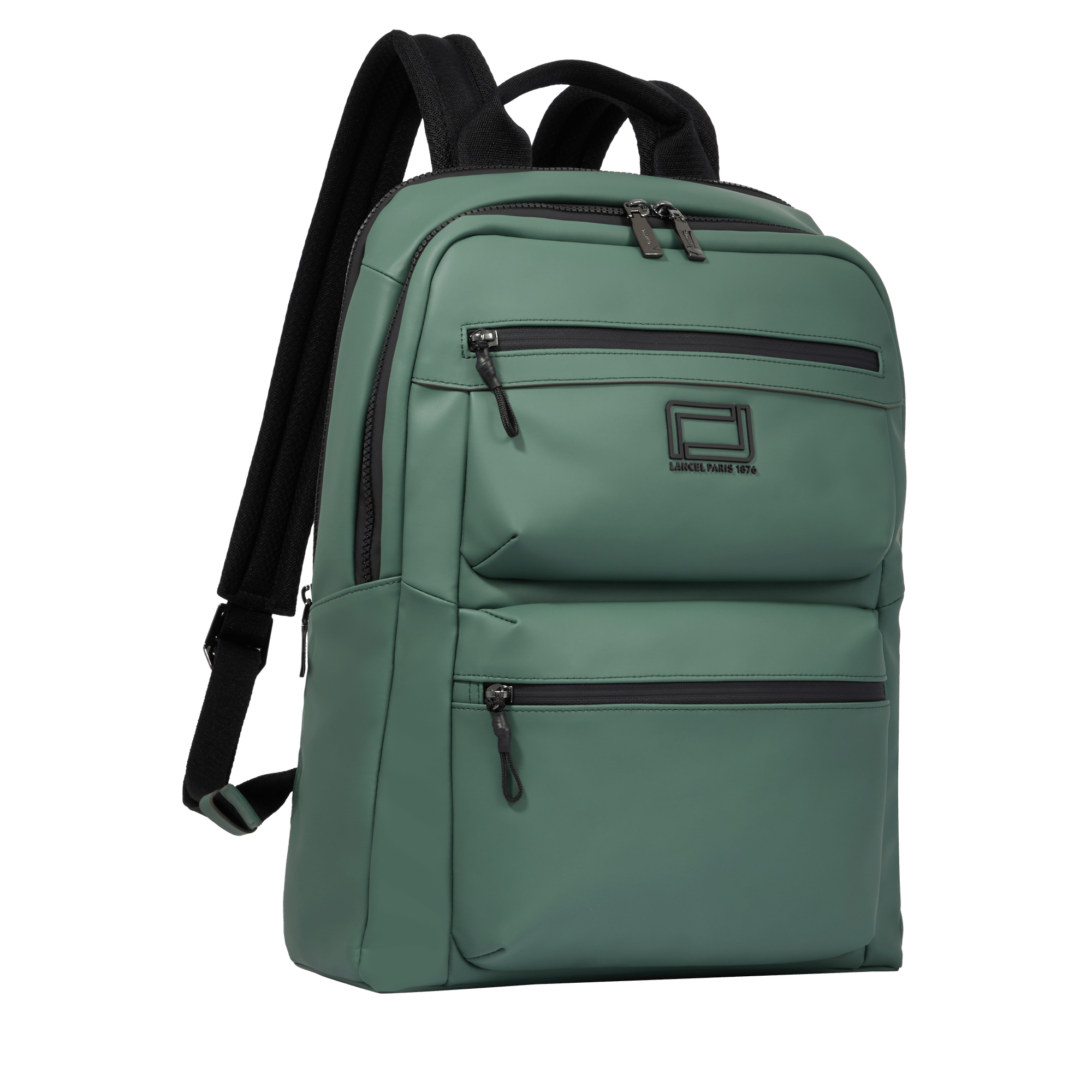 Sac à dos 2 com zippé Victor - Jade Fonce