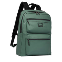 Sac à dos 2 com zippé Victor - Jade foncé