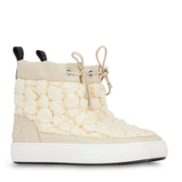 Bottines matelassées Bubble - Crème