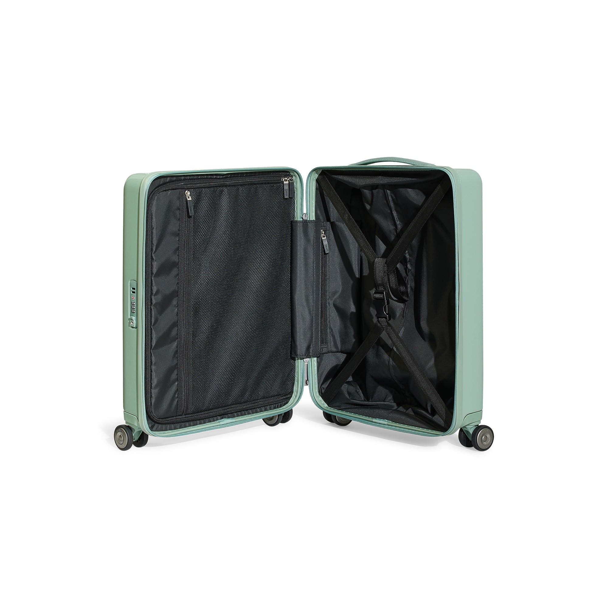 Valise cabine 4 roues Néo Aviona 2.0 - Vert clair brillant