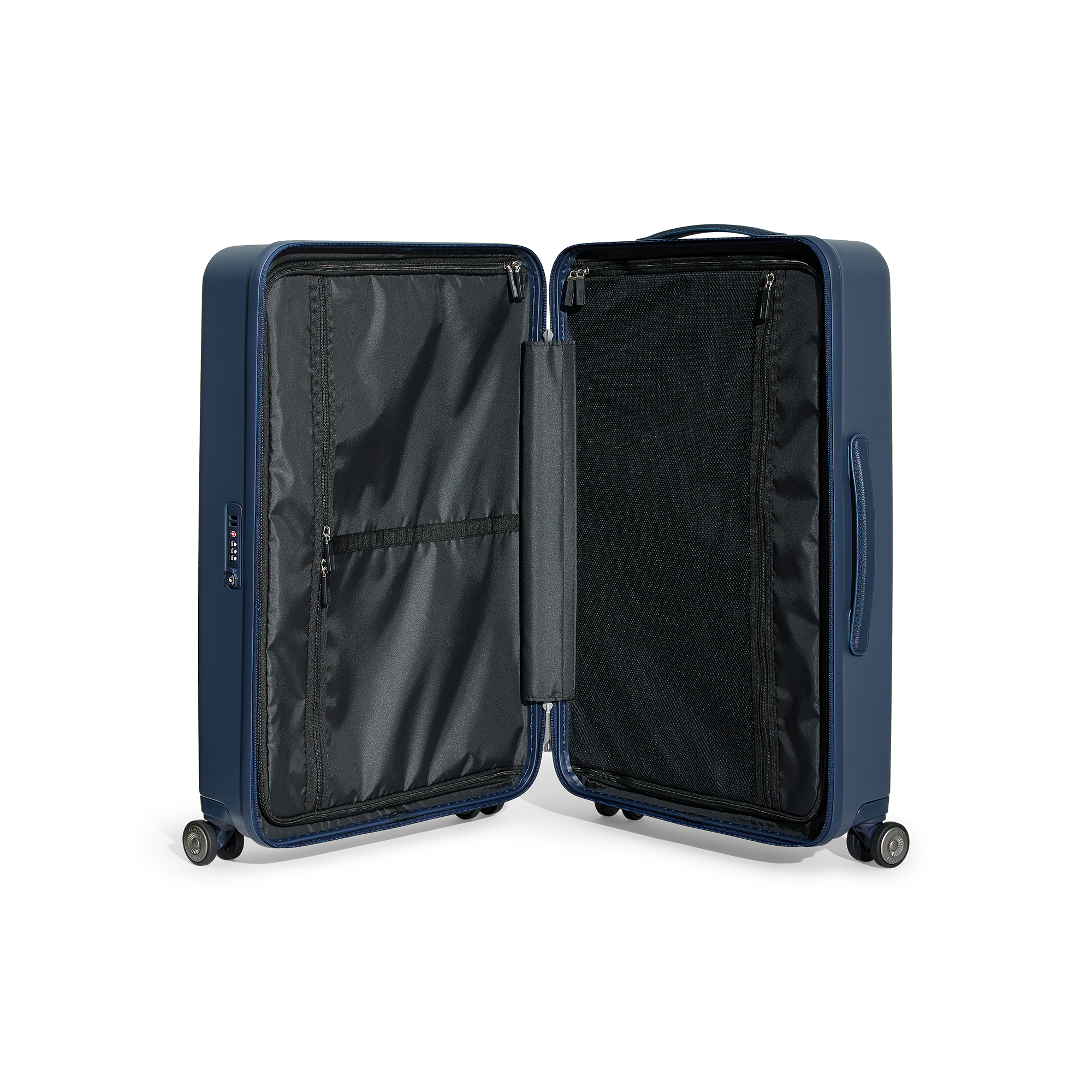 Valise M 4 roues Neo Aviona 2.0 - Bleu pétrole mat