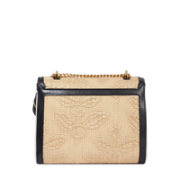 Sac rabat M Ninon en raphia - Naturel & Noir
