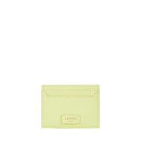 Porte-cartes Ninon en cuir grainé - Citron Vert