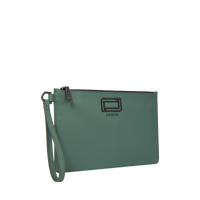 Pochette zippée iPad mini avec dragonne Victor - Jade Fonce