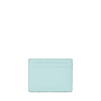 Porte-cartes Ninon en cuir grainé - Menthe & Emeraude