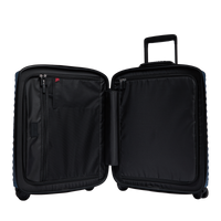 Valise cabine Atlas 4 roues - Bleu pétrole