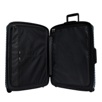 Valise M Atlas 4 roues - Bleu pétrole