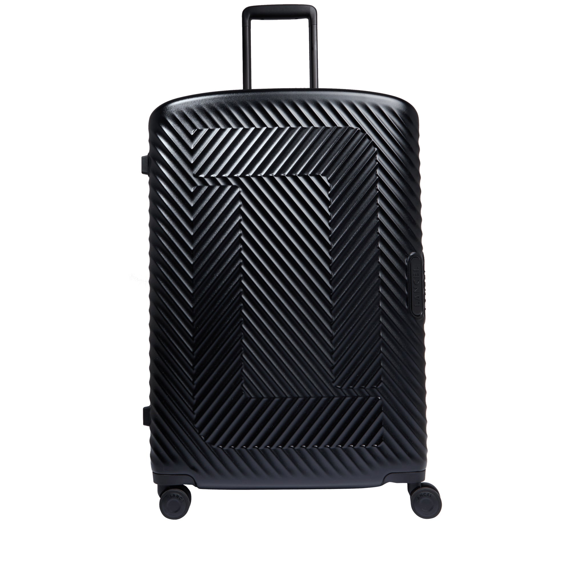 Grande valise Atlas 4 roues - Noir