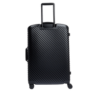 Grande valise Atlas 4 roues - Noir