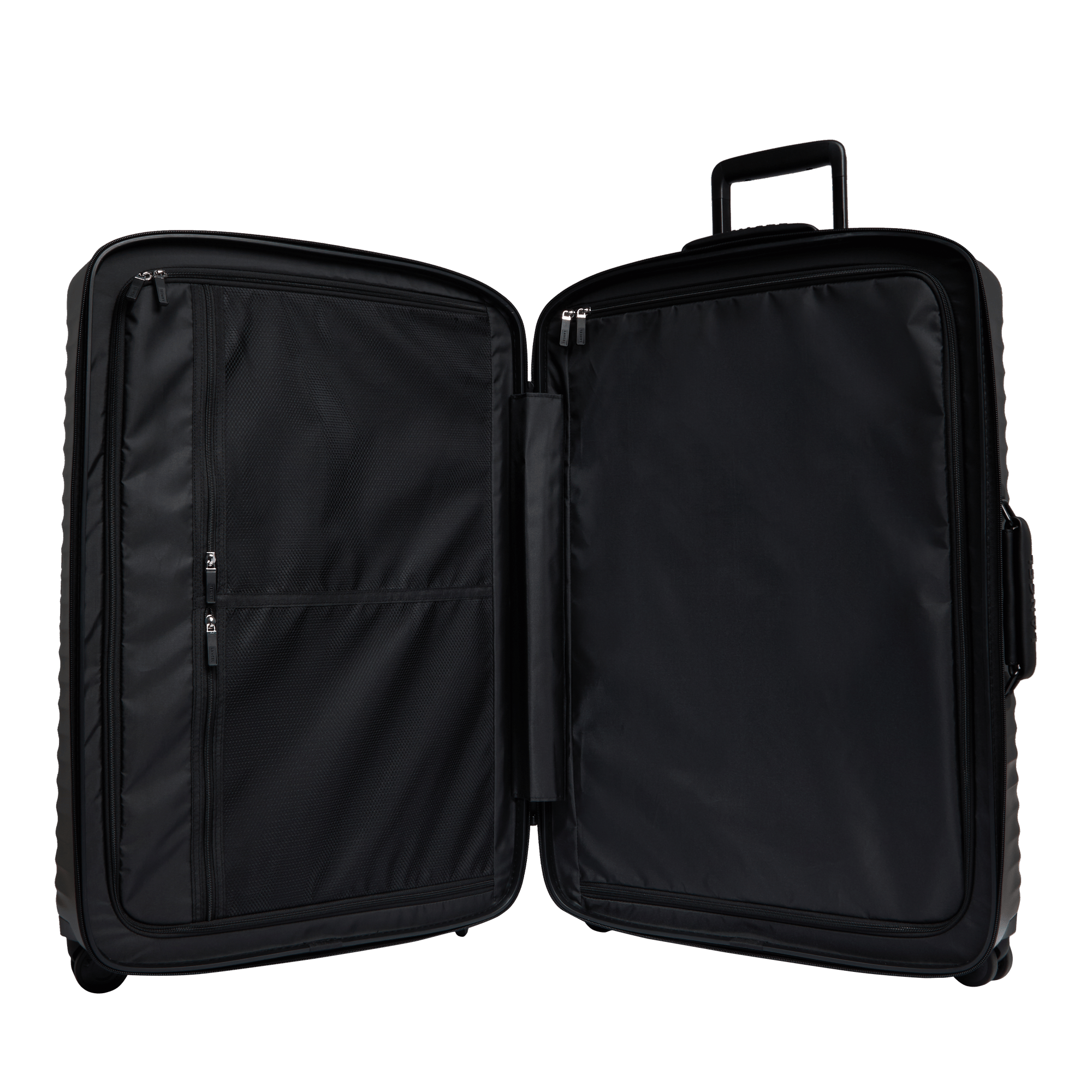Grande valise Atlas 4 roues - Noir