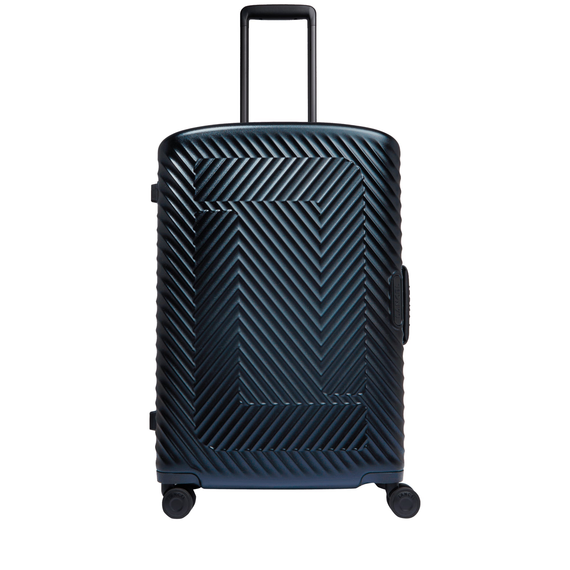 Grande valise Atlas 4 roues - Bleu pétrole