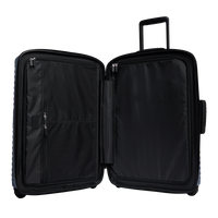 Grande valise Atlas 4 roues - Bleu pétrole