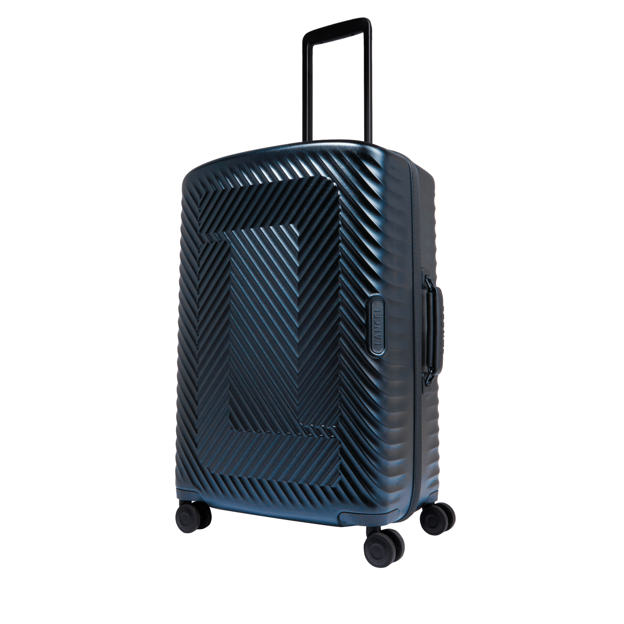 Grande valise Atlas 4 roues - Bleu pétrole