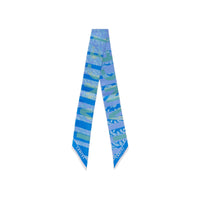 Horizon patterned silk headband - Multicoloured Majorele