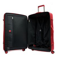 Valise large 4 roues Néo Partance - Rouge Baiser