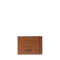 6CC/ID Max leather card holder - Cognac