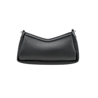 S Oblique leather hobo bag - Black