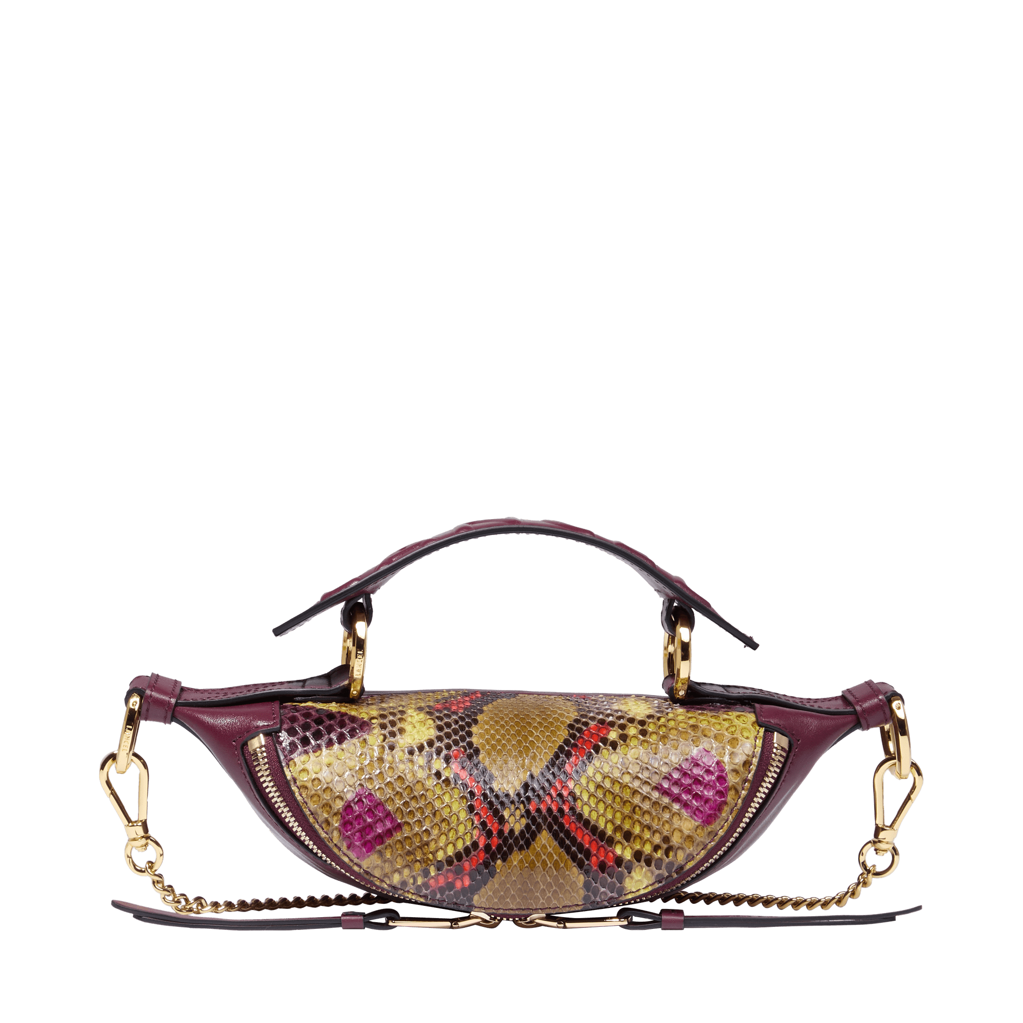 PRIX ARL : 460 // ORIGAMI DE LANCEL - MINI SAC PORTE CROISE ZIPPE