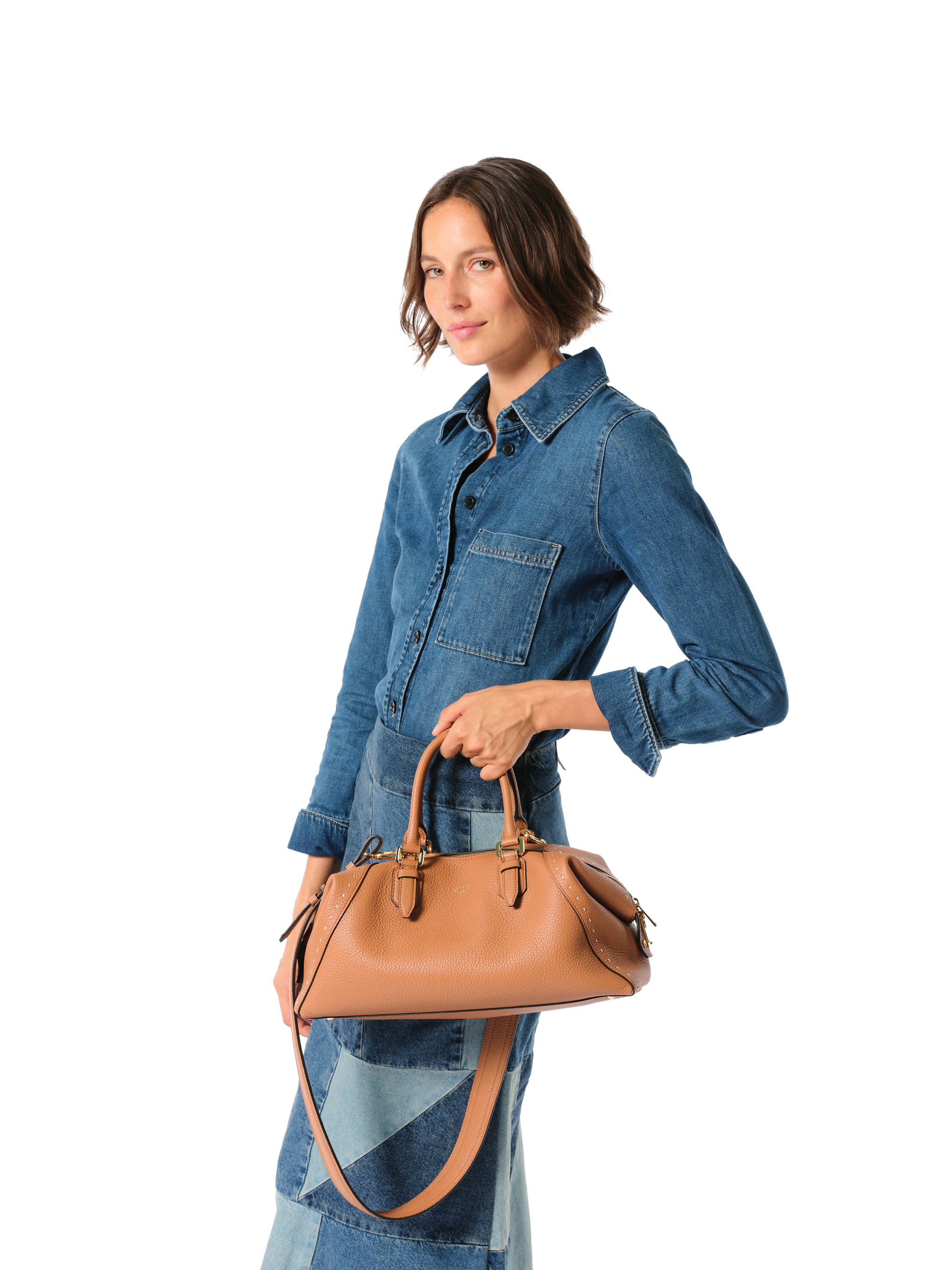 PRIX ARL : 595 // CHARLIE DE LANCEL - SAC BOSTON ZIPPE