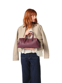 PRIX ARL : 595 // CHARLIE DE LANCEL - SAC BOSTON ZIPPE