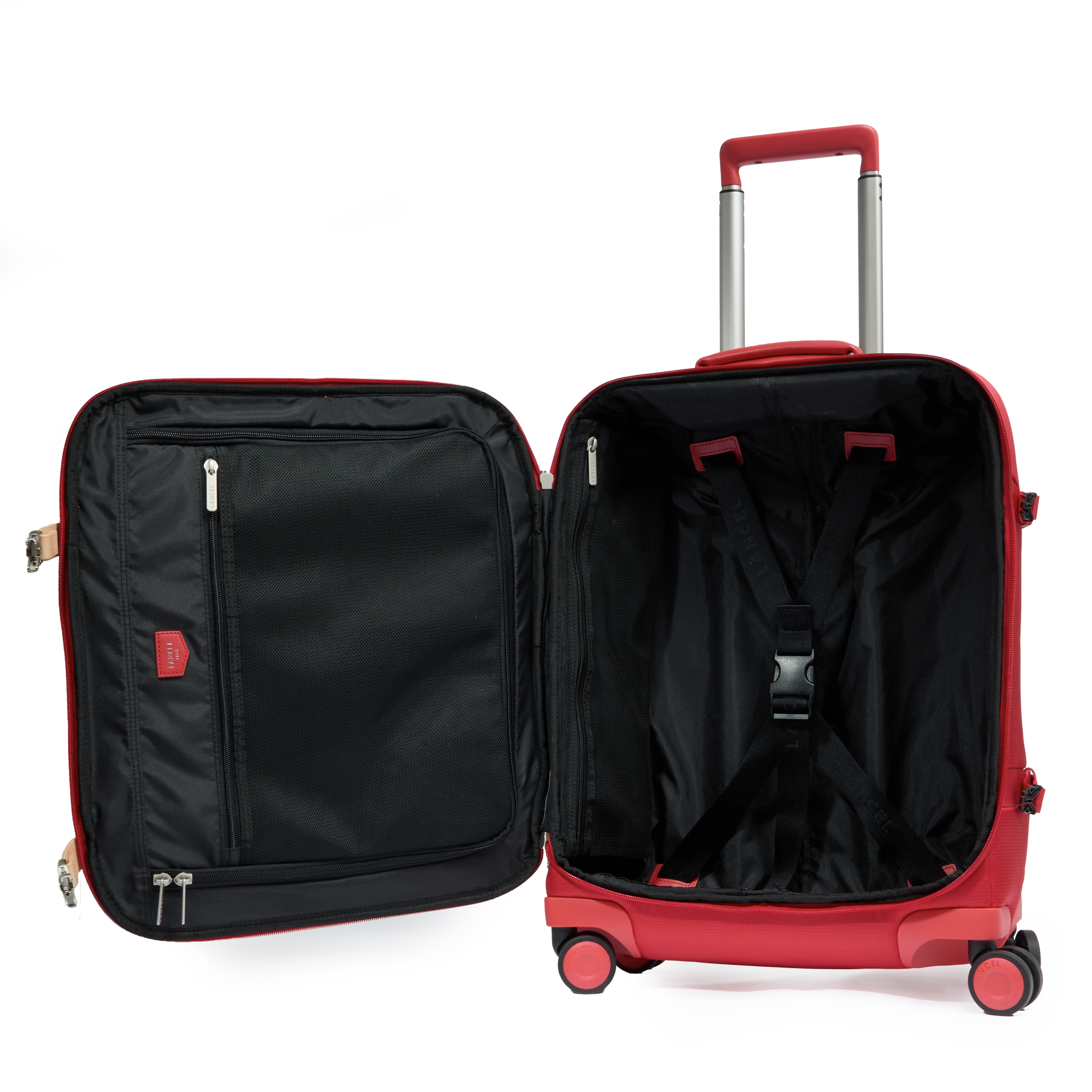 Valise cabine 4 roues Néo Partance - Rouge