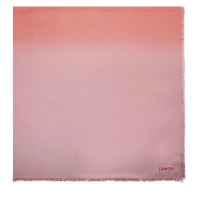 Châle dégradé à motif sunset 140 en soie - Orange Vif