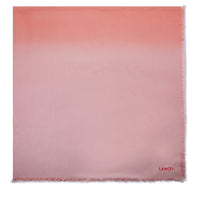 Châle dégradé à motif Sunset 140 en soie - Orange Vif