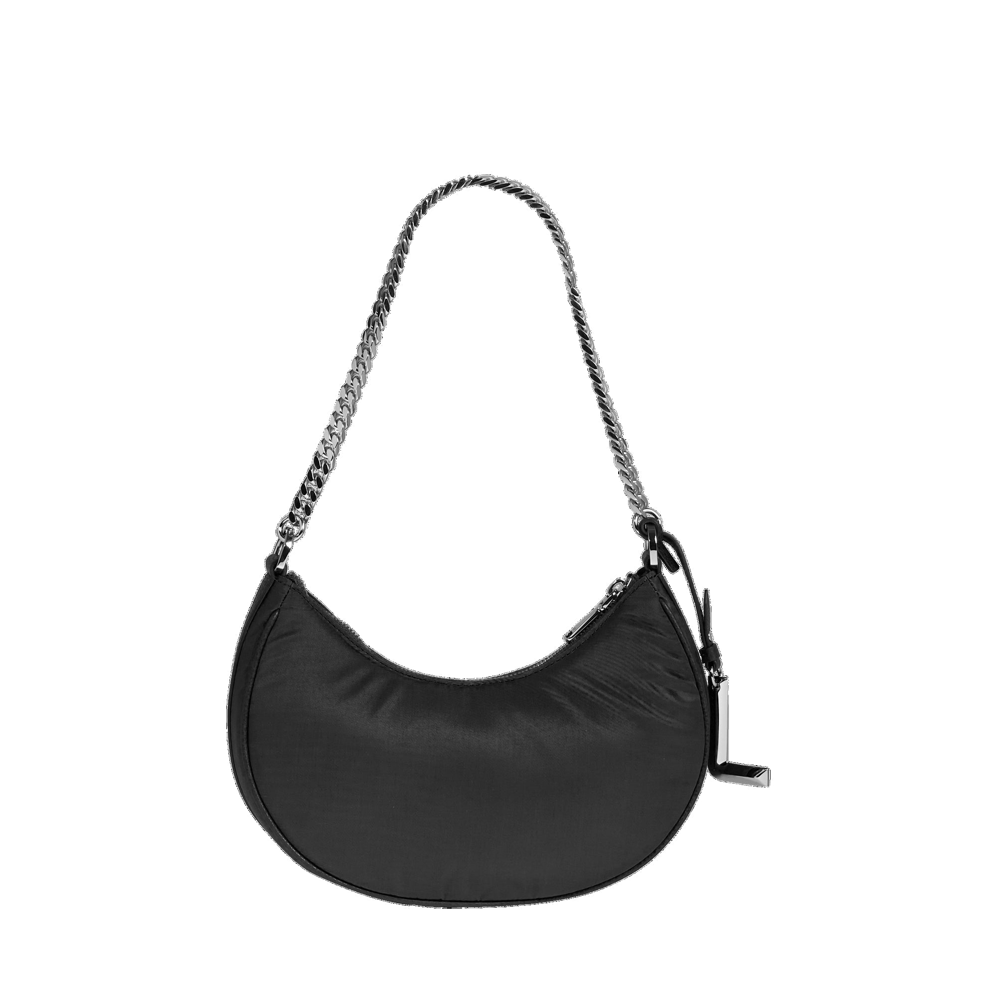 Sac porté croisé zippé S Re-Nee - Noir