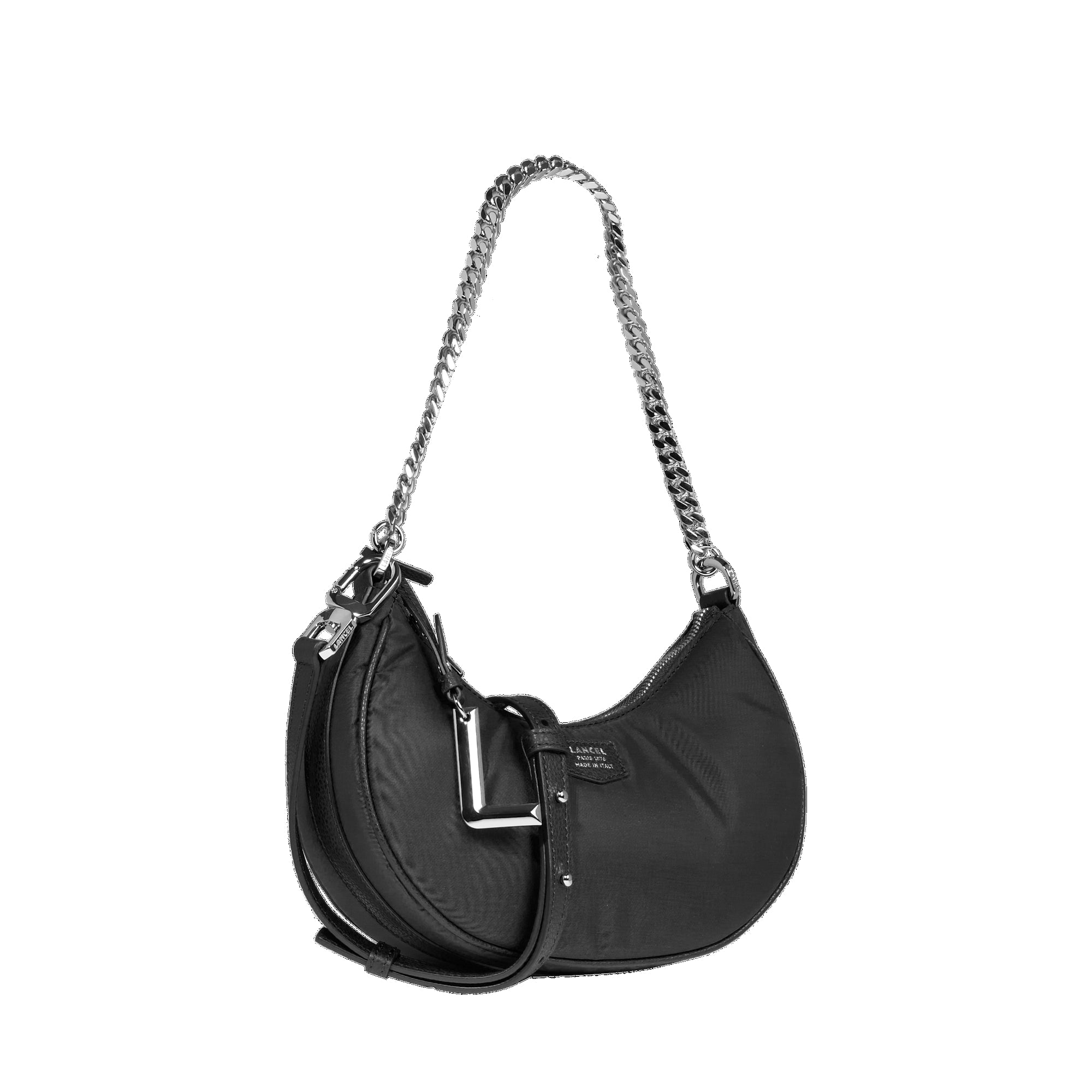 Sac porté croisé zippé S Re-Nee - Noir