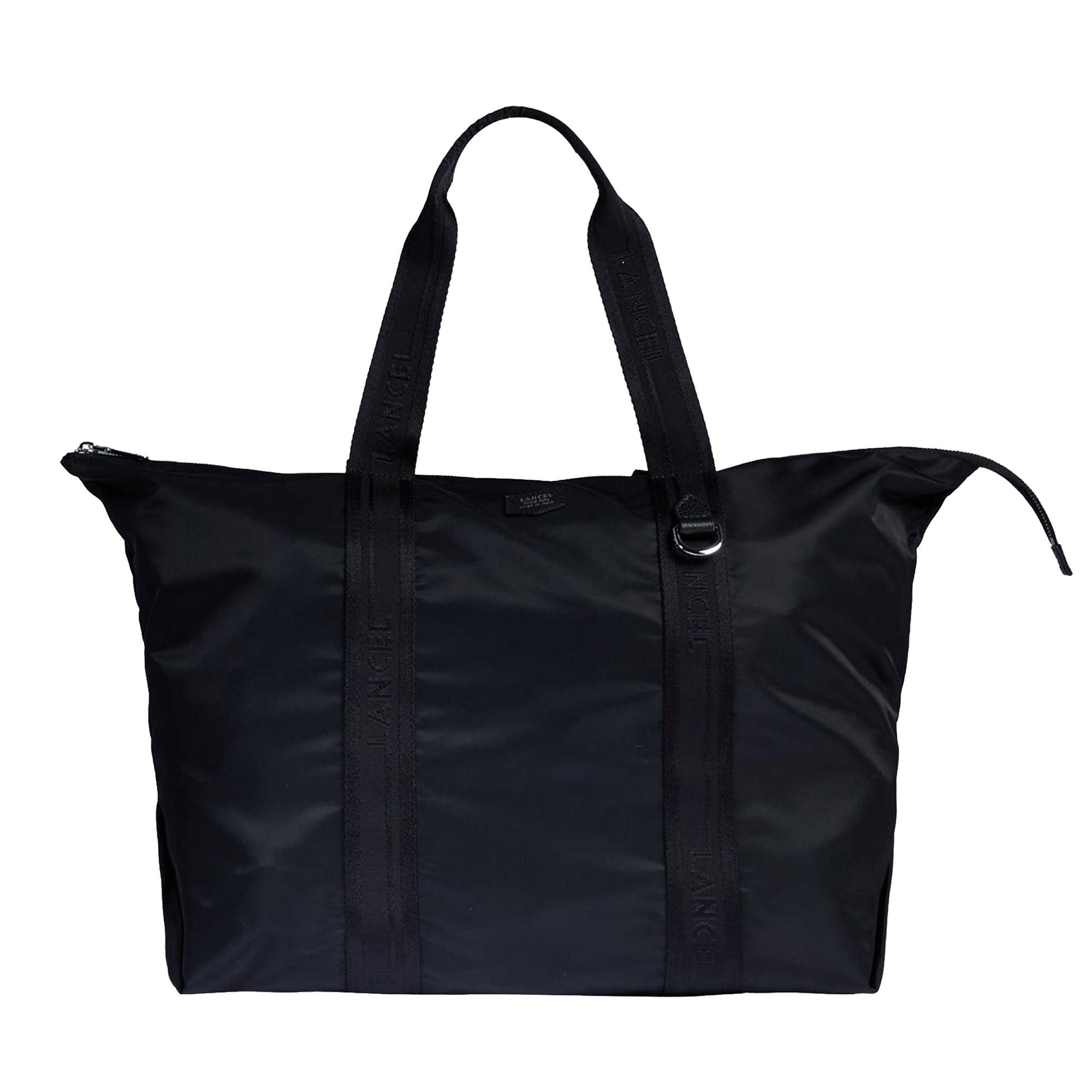 Sac cabas zippé M Lou - Noir