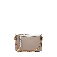 Faubourg mini zipped leather bag - Multicoloured Snow