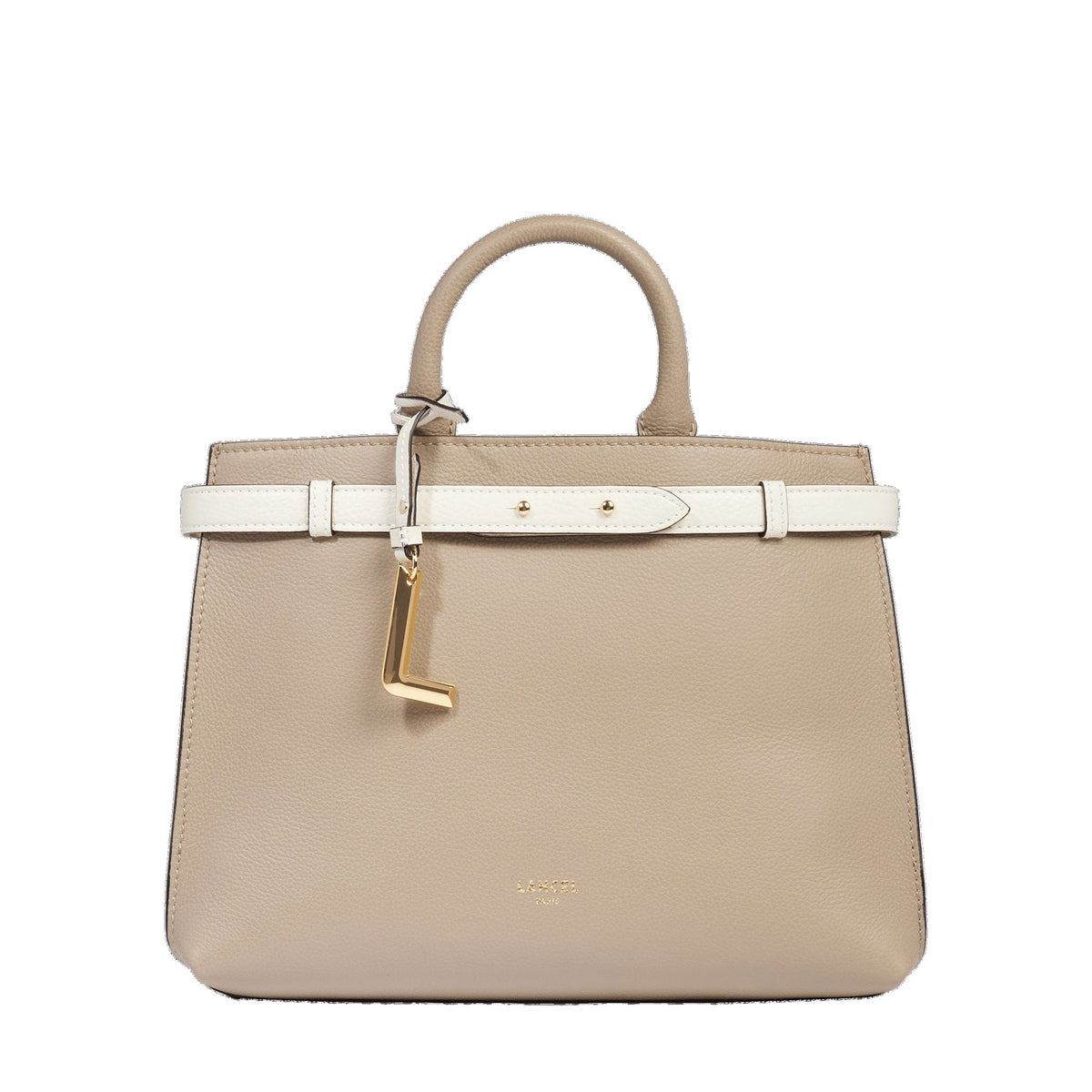 M Faubourg zipped leather carryall bag - Multicoloured Snow