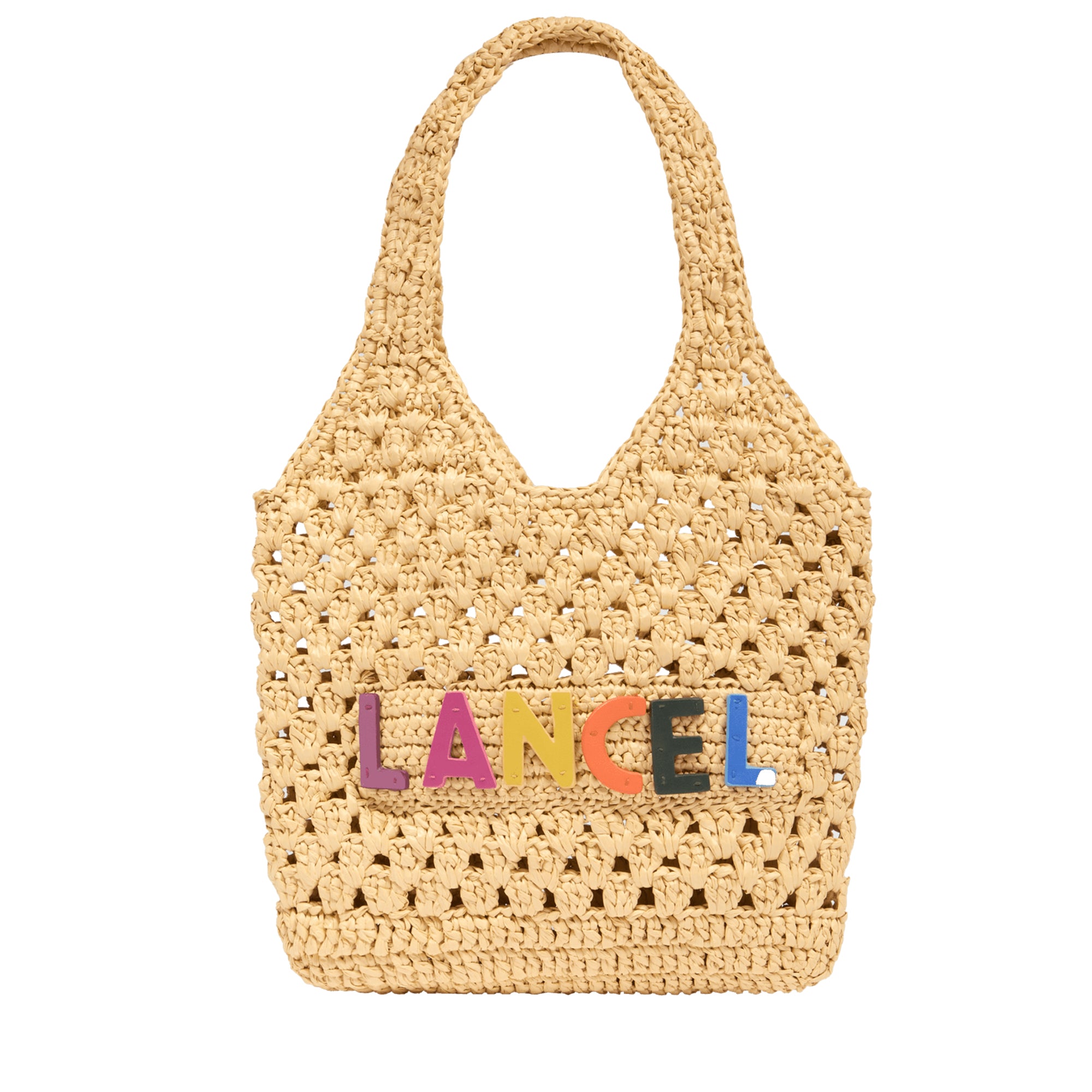 Petit sac shopper Summer Mania - Naturel