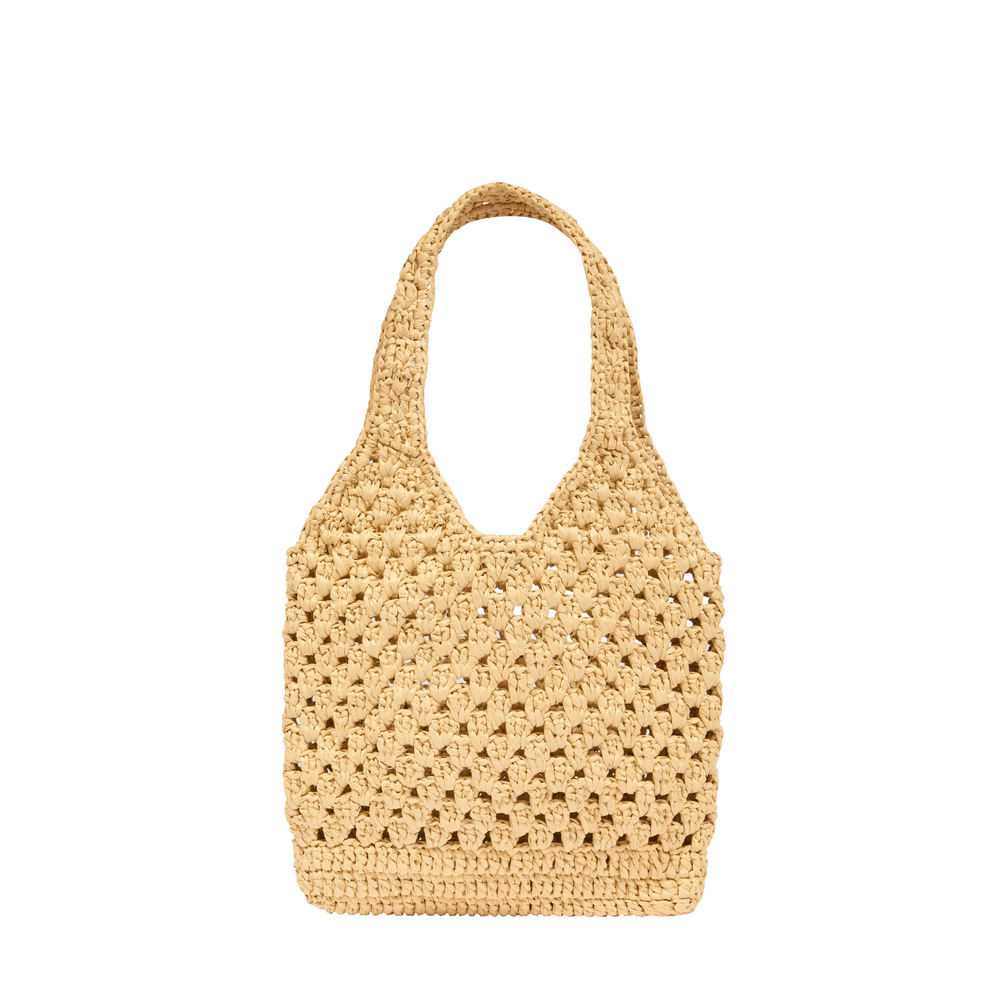 Petit sac shopper Summer Mania - Naturel