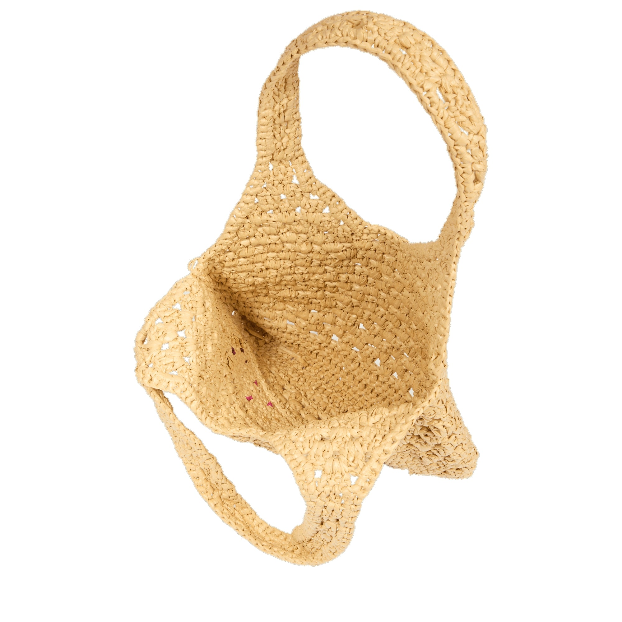 Petit sac shopper Summer Mania - Naturel