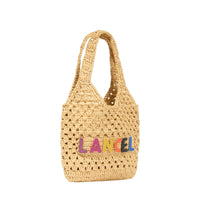 Petit sac shopper Summer Mania - Naturel