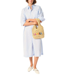 Petit sac shopper Summer Mania - Naturel