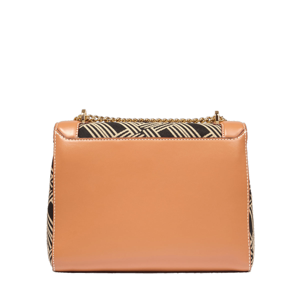 M Ninon flap bag in mixed leather - Multicoloured & Black
