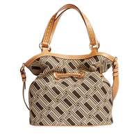 M Premier Flirt bucket bag in mixed leather - Multicoloured & Black