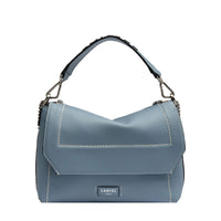 M Ninon Soft leather flap bag - Ecume