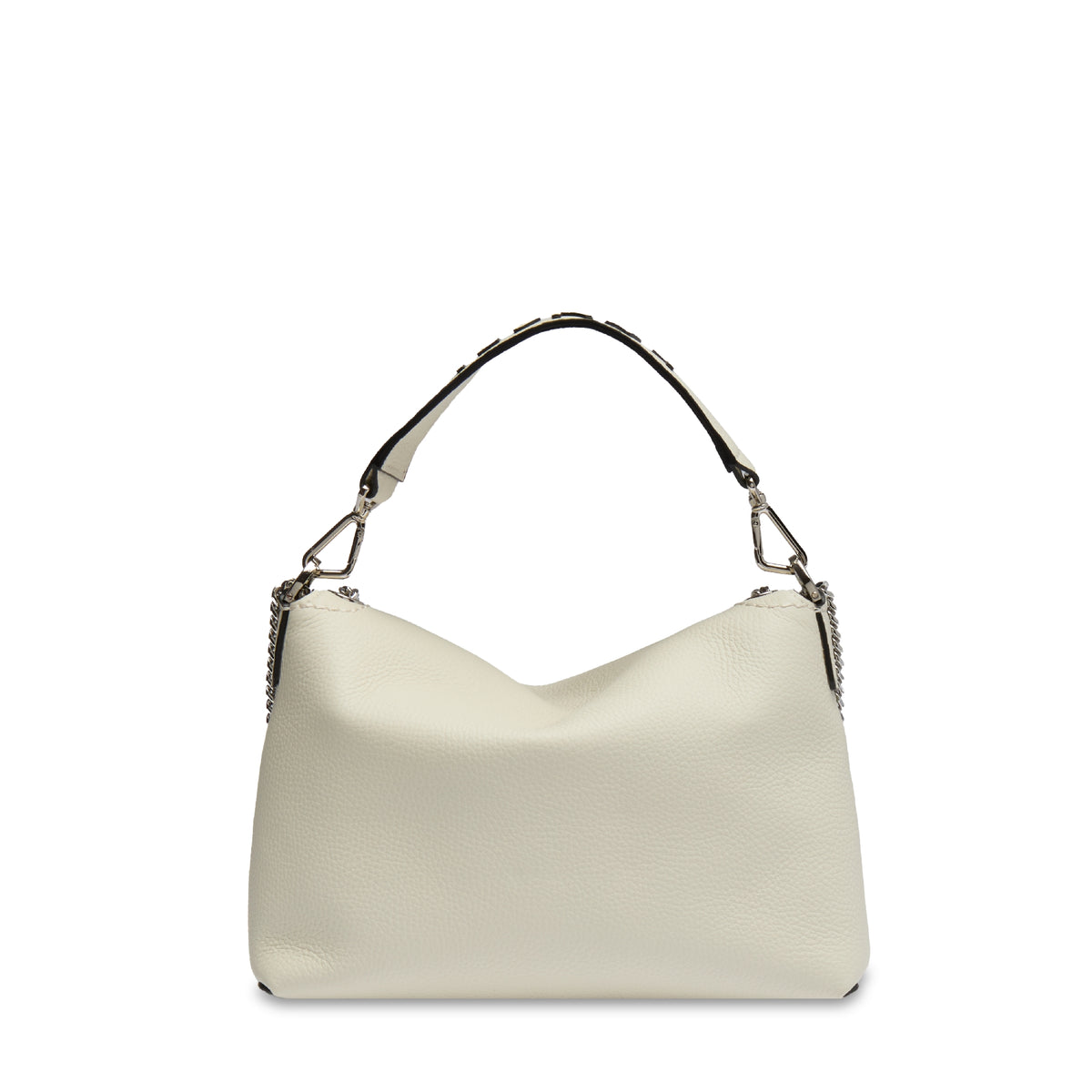 M Ninon Soft leather flap bag - Snow