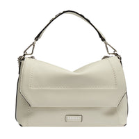 L Ninon Soft leather flap bag - Snow