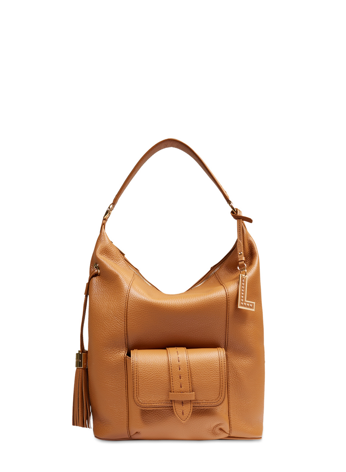 PRIX ARL : 460 // PREMIER FLIRT DE LANCEL - SAC HOBO ZIPPE M